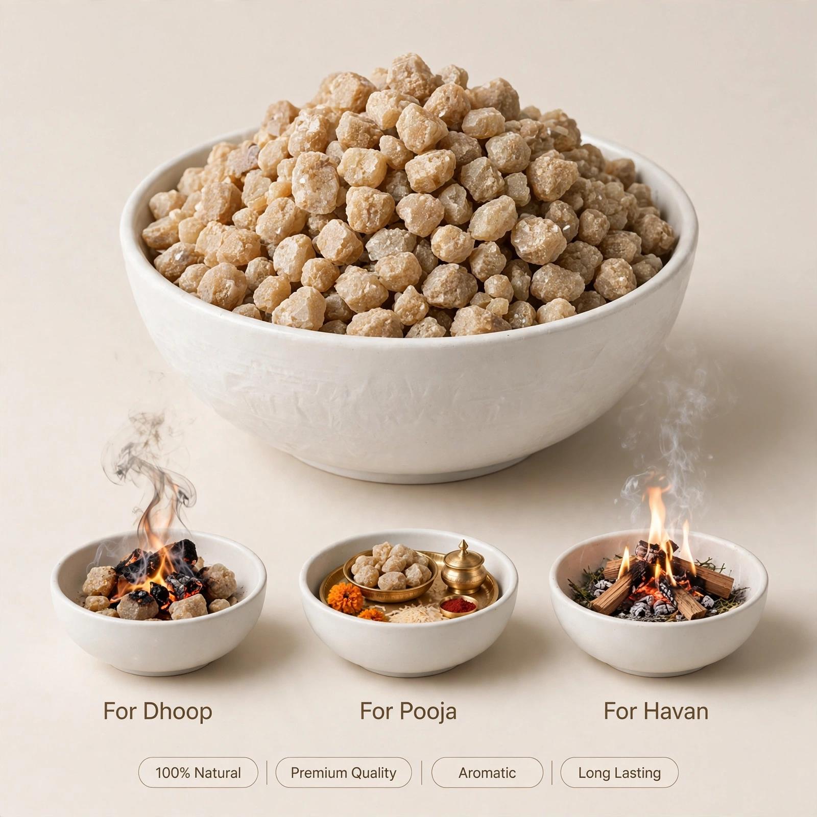 Dhoop Stone 100g - Indian Grocery Singapore