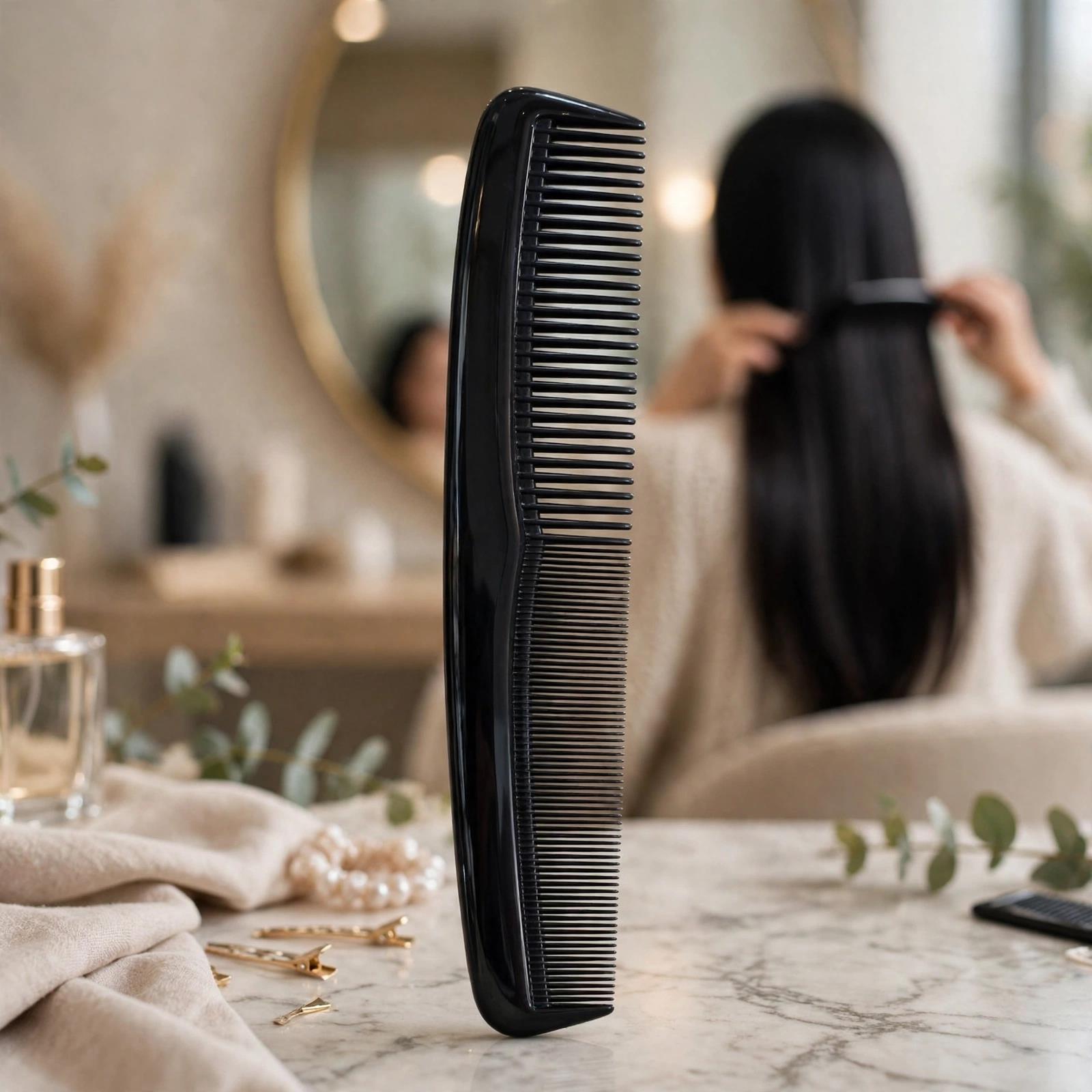 Parag Unbreakable Ladies Comb Black