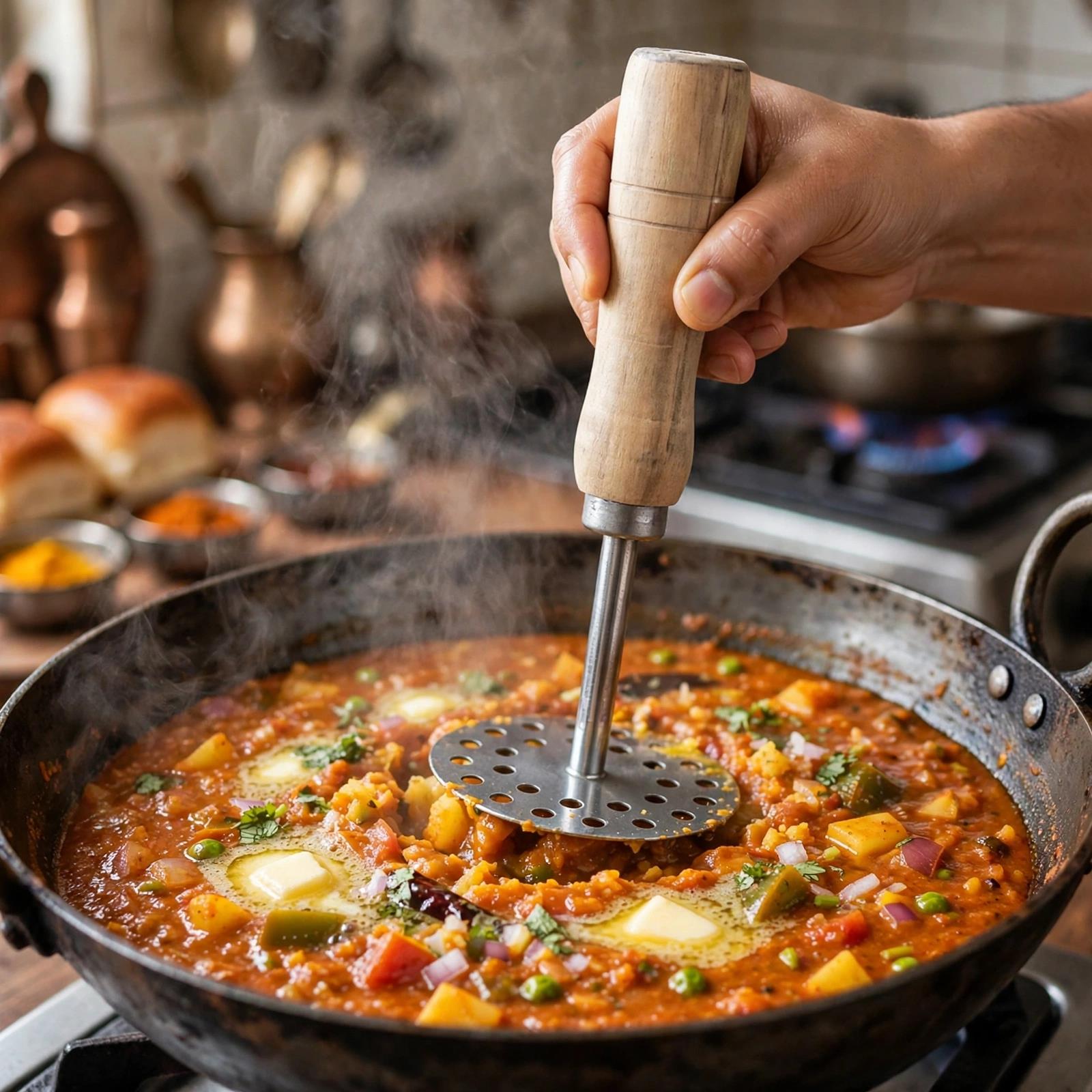 Pav Bhaji Smasher