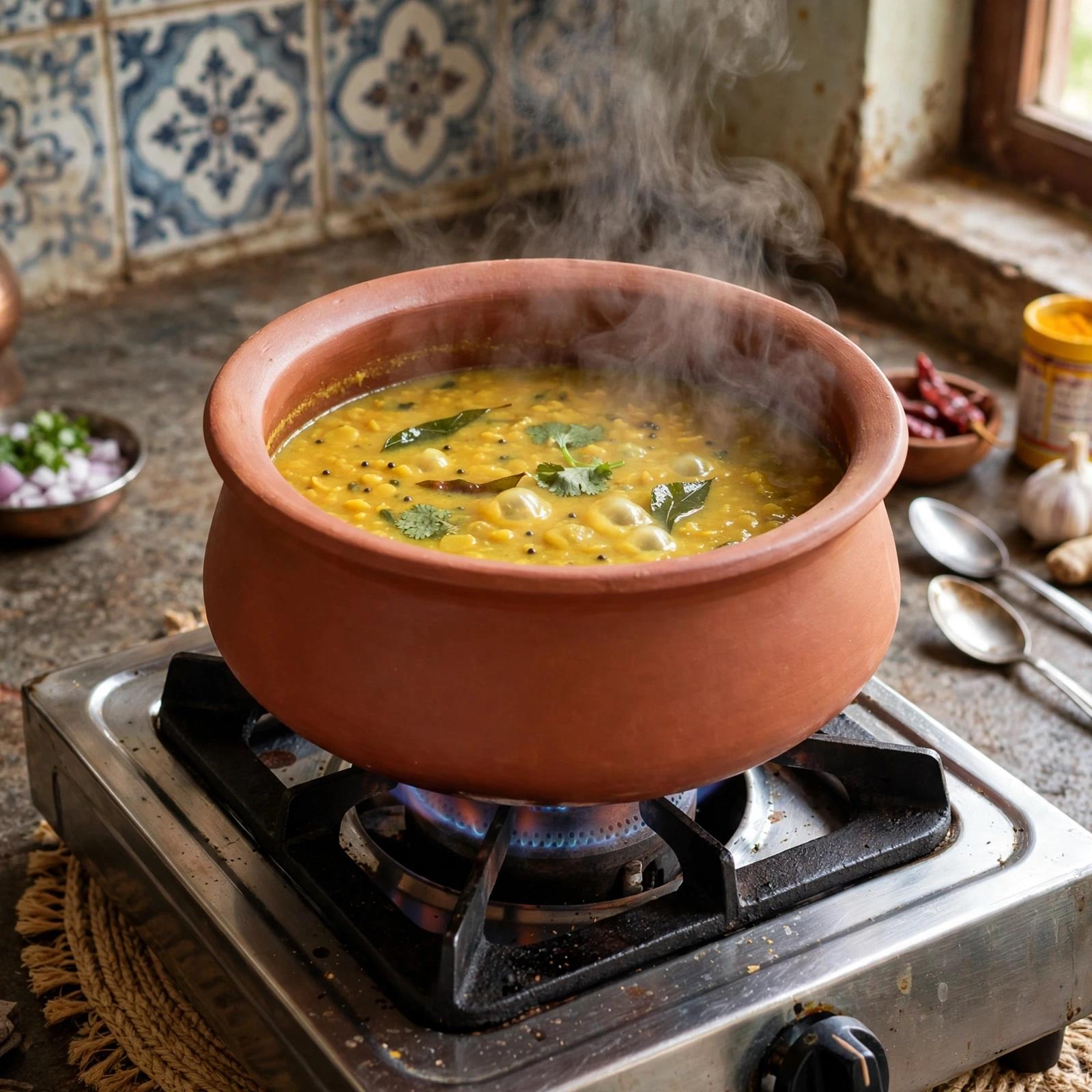 Clay Cooking Pot 2ltr