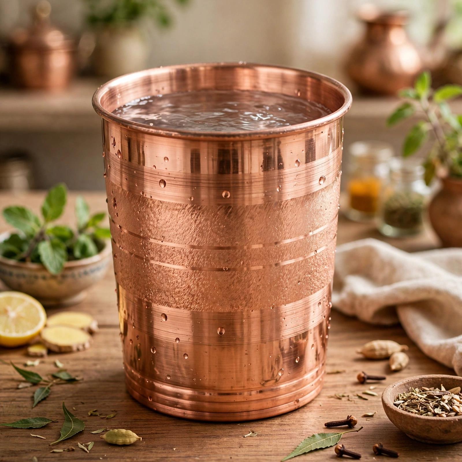 Copper Glass 1pc ±250ml
