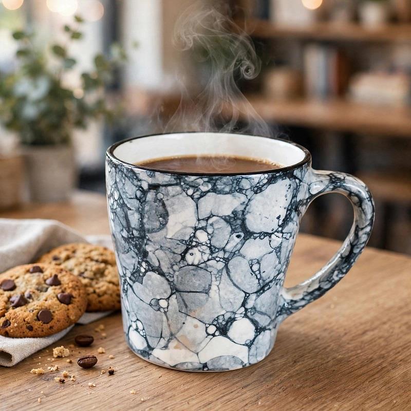 Ceramic Designer Coffee Tea Cup 300ml D23a2