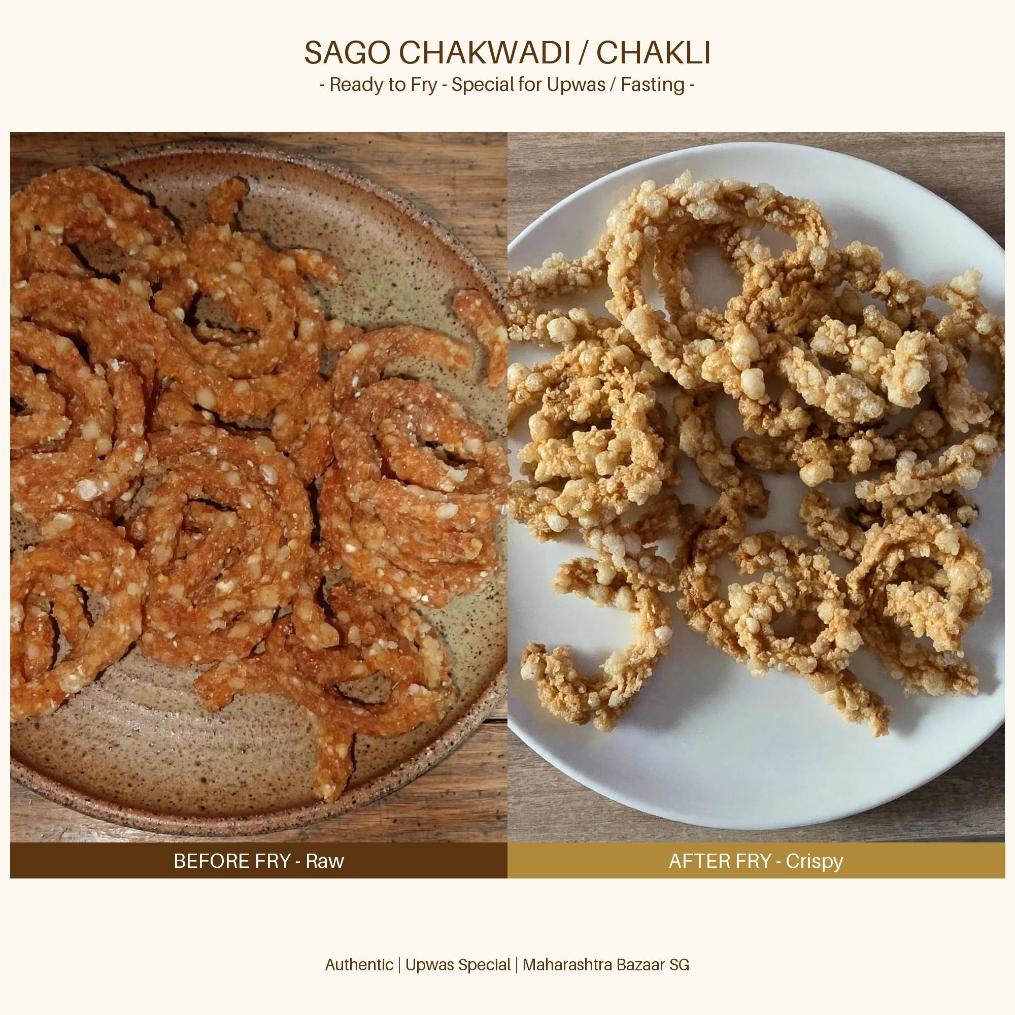 Sago Masala Chakli Ready To Fry 100g