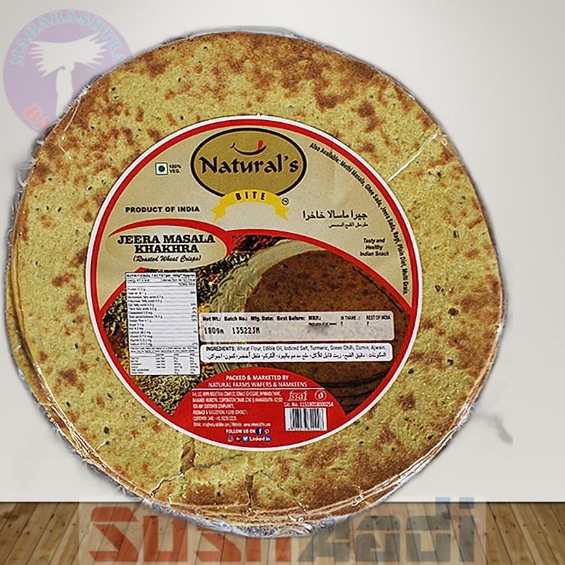 Nb Jeera Masala Khakra 180gm - Indian Grocery Singapore